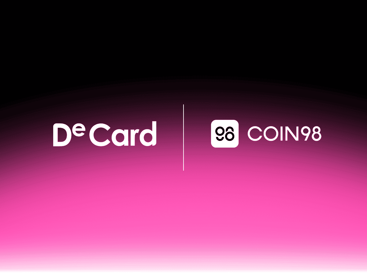 DeCard and Coin98 Partner to Launch Coin98 Fusion Card, Bringing Real-World Utility to Web3 Assets